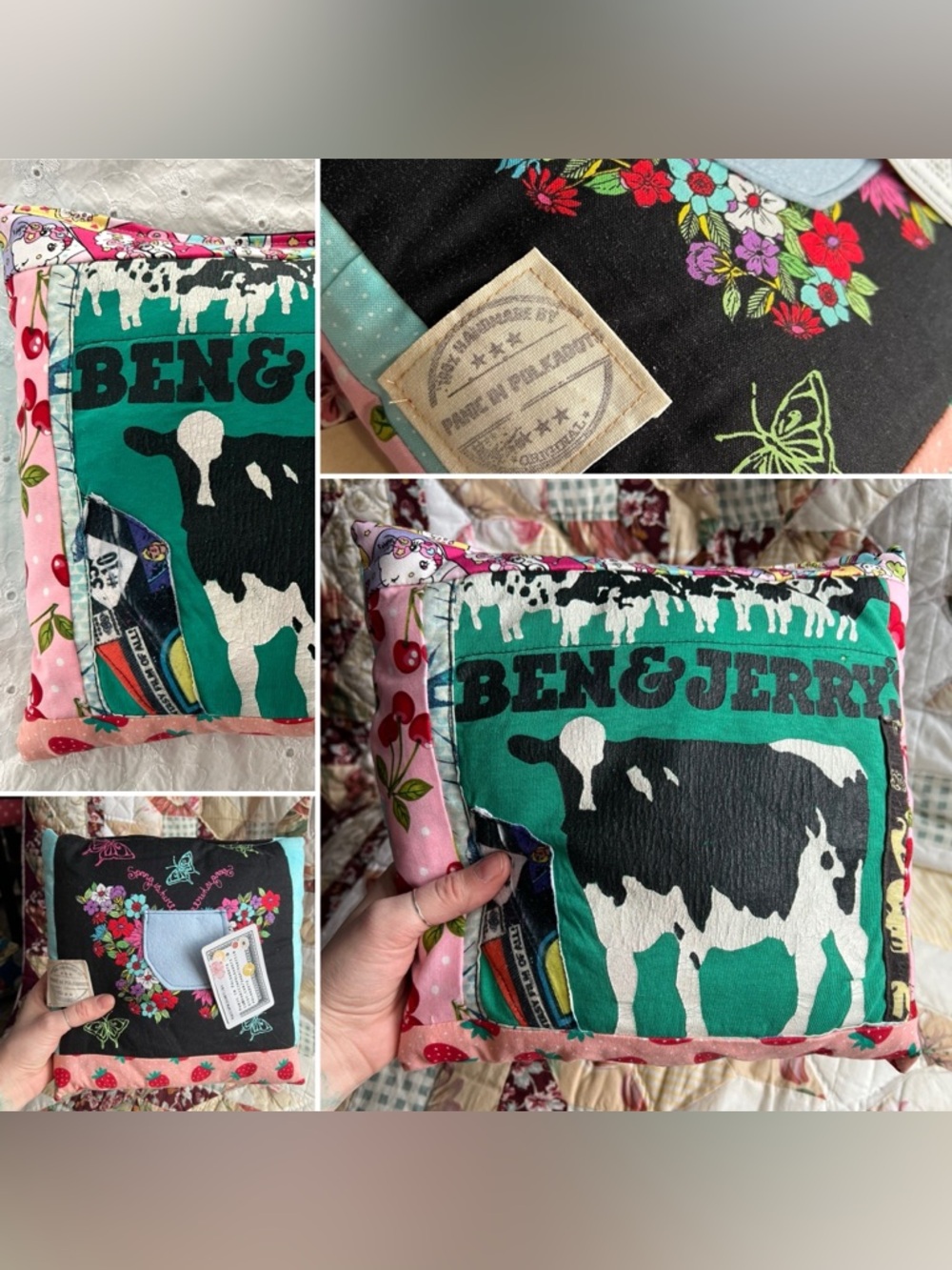 Ben & Jerry Ice Cream Pillow!